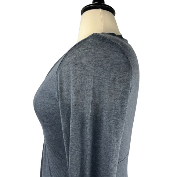 FALL Back to School Minimalist Luxury BODEN Grey Knit Maxi Dress, Women's 10L - Picture 5 of 16